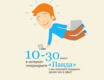 Баннеры для гипермаркета «Панда»