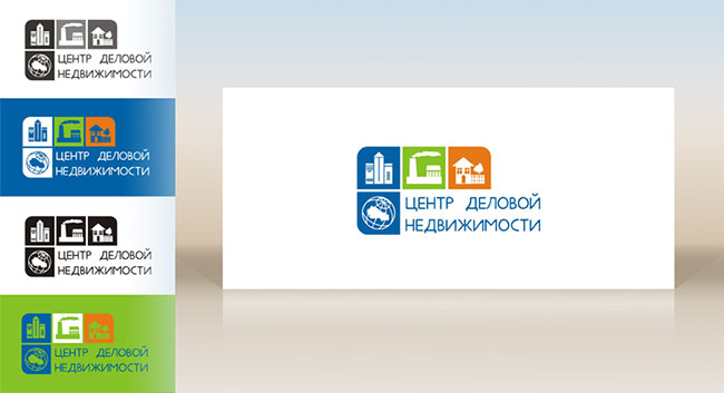 Логотип агентсва недвижимости «Центр деловой недвижимости»
